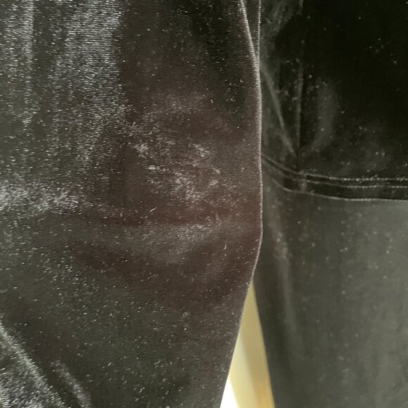 Limited Too Black Velvet Stretch Dress Girls 16 90s Y2K - Picture 16 of 16